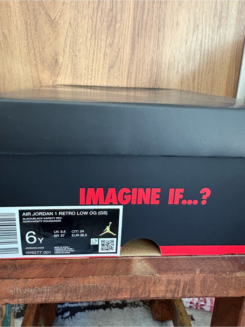 Air Jordan 1 Retro Low Banned GS